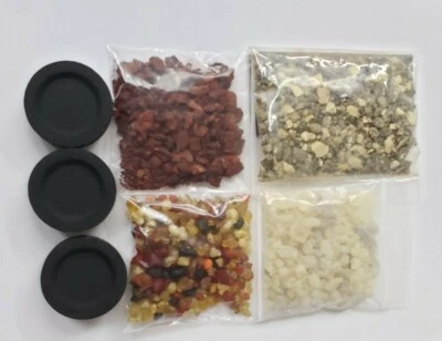 INCIENSO PROTECCION ROMPE BRUJERIA 4oz 3 Piezas CARBÓN INCLUIDO ORACIÓN INCLUIDA Foto 1 de 3