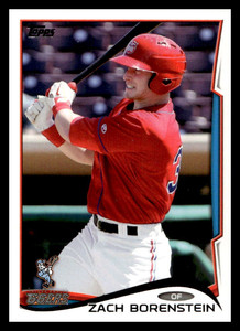 2014 Topps Pro Debut Zach Borenstein   107 Inland Empire 66ers