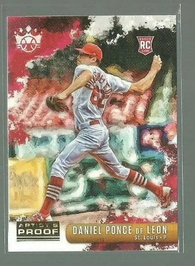   2019 Diamond Kings Artist Proof #134 Daniel Ponce de Leon SP RC (ref 81535) - Image 1 of 1