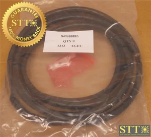849088885 LUCENT POWER CABLE ASSEMBLY 1AWG 600V BLACK 14FT WITH 1/0 AWG LUGS NEW - Picture 1 of 2