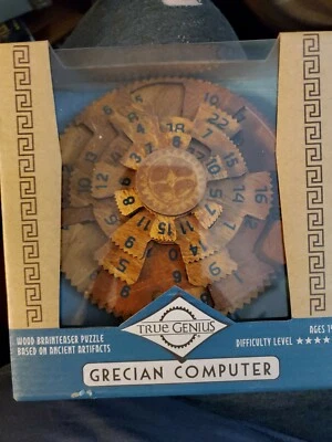 NEW True Genius - Grecian Computer Puzzle Brain Teaser Smart Challenge Jigsaw - Image 1 of 2