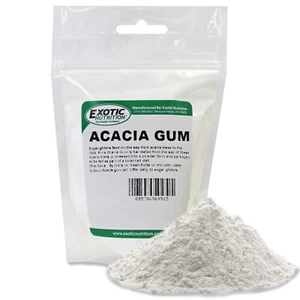Goma de acacia 4 oz. - Golosina nativa saludable - Planeadores de azúcar - Polvo de goma de acacia pura - Imagen 1 de 6