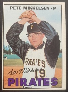 1967 Topps Baseball Pete Mikkelsen #425 ExMT