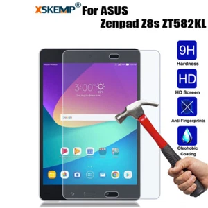 For ASUS Zenpad Z8s ZT582KL Tablet Tempered Glass Screen Protector Cover Shield - Picture 1 of 15