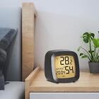Compact Digital Alarm Clock Bedside Clock Lightweight 3x1.8x3inch with