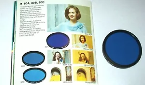 OLD NEW STOCK HOYA HMC 49mm 80B SCREW IN METAL FILTER IN ITS BOX MADE IN JAPAN - Picture 1 of 6