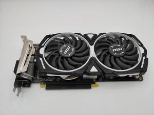 MSI Radeon RX 570 ARMOR 8GB GDDR5 OC Grafikkarte (912-V341-402) - Bild 1 von 10