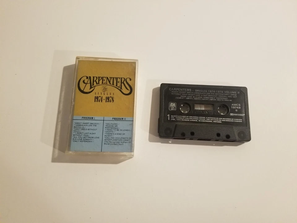 Carpenters - Singles 1974-1978 Volume 2 - Cassette Tape  - Image 1 of 1
