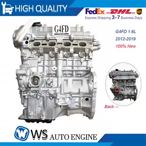 For Hyundai Accent Kia Rio G4FD 1.6L Gas Long Block Engine Assembly 12-19 Model - Picture 1 of 9