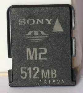 Sony 512MB M2 memory card. - Picture 1 of 2