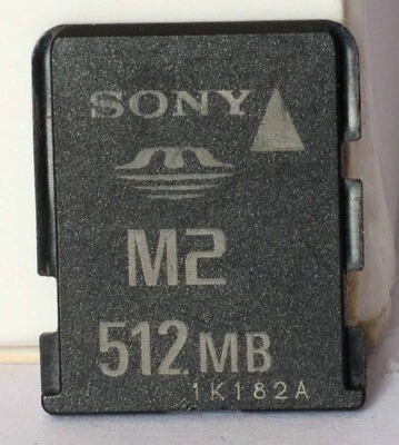 Sony 512MB M2 memory card. - Image 1 of 2
