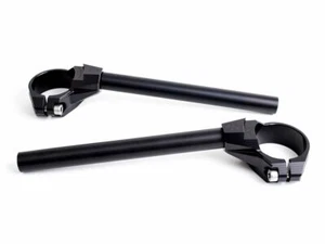 COPPIA SEMIMANUBRI GP-LIGHT 550 NERO GILLES TOOLING 55MM PER BMW S 1000 RR 2019- - Foto 1 di 3