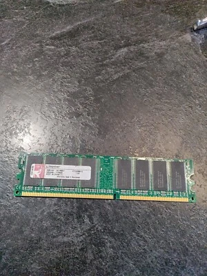 1GB Kingston KTD8300/1G PC3200U 400MHz DDR1 Memory Module.  NT5DS64M8BS-5T - Image 1 of 4