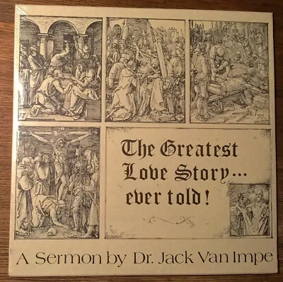 Greatest Love Story Ever Told LP Jack Van Impe Evangelism Christian Religion NEW - Image 1 of 4