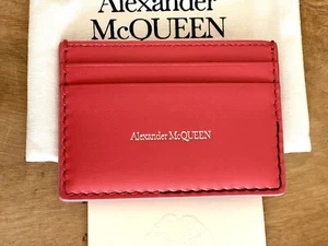 Portatarjetas Alexander McQueen en cuero - Imagen 1 de 6