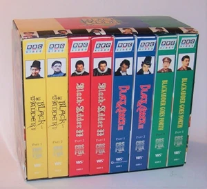 Vintage 1989 Black Adder The Complete Black Adder BBC VHS Box Set - - Imagen 1 de 9