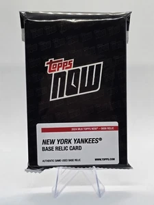 2024 MLB Topps Now Yankees Game - Used Base Relic /125 (sealed) - Bild 1 von 10