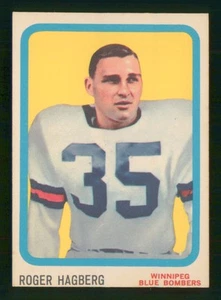 Roger Hagberg 1963 Topps CFL Football #82 EX+ 95473 - Bild 1 von 2