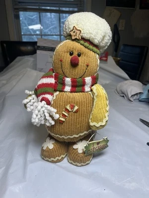 Letrero Navidad Pan de Jengibre Hombre Con Me encantan Cupcakes Decoración 12" Foto 1 de 4