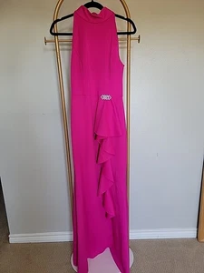 Eliza J rosa langes festliches Damenkleid Größe 8 - Bild 1 von 14