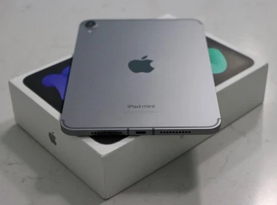 2024 Apple iPad Mini 7 256GB WiFi/Cellular (Space Gray) MXPT3LL/A w/Apple Care+ - Image 1 of 4