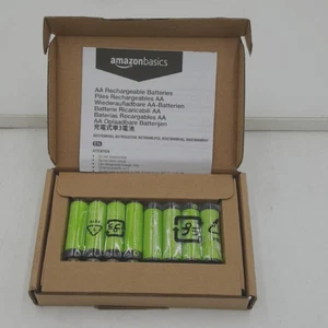 AmazonBasics AABatterien wiederaufladbar vorgeladen 8Stück Aussehenkann variiere - Bild 1 von 5