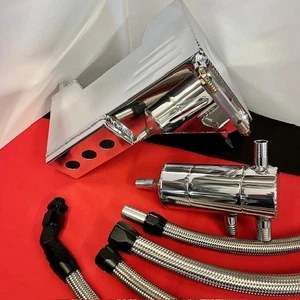 FORD ESCORT COSWORTH RESPIRADOR/SEPATADOR CON KIT COMPLETO DE MANGUERA TRENZADA - Imagen 1 de 20