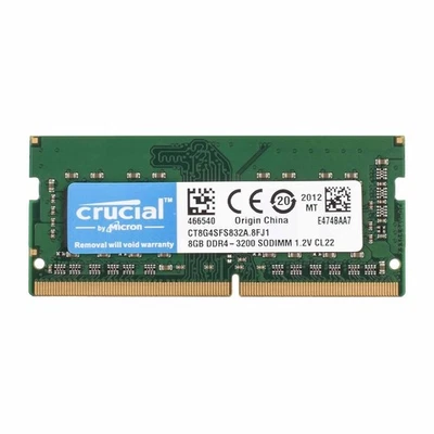 Crucial 8GB 16GB DDR4 RAM 2400 2666 3200 MHz SO-DIMM 260Pin For Laptop Lot New - Bild 1 von 4