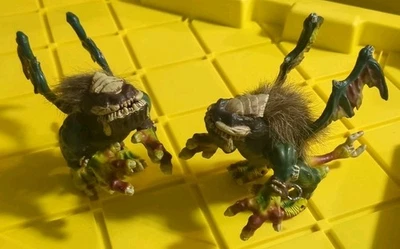 Mega Bloks Dragon Krystal Wars Vorgan Stronghold Hairy Furry Beast Lot Of 2 - Image 1 of 4