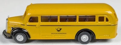 Lemke Minis N 010248, Mercedes Benz  Bus, Deutsche Bundespost, 1/160, NO BOX, - Bild 1 von 4