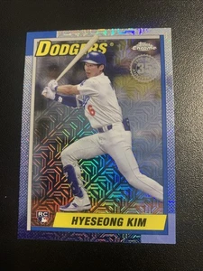 2025 Topps Series 2 Silver Pack 1990 Chrome Mojo T90C-143 Hyeseong Kim Rookie - Bild 1 von 2