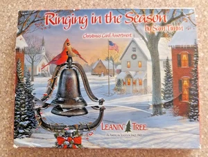 14  Leanin Tree Christmas Cards Open Box Set, Farm Country Scenes with Birds - Picture 1 of 14