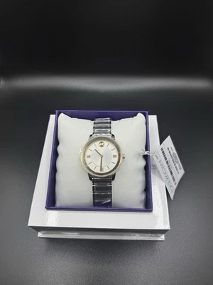 Nuevo reloj Movado Bold para mujer 32 mm de acero inoxidable bicolor 3600592 Foto 1 de 4