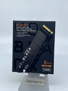 Western Digital WD BLACK 2TB SN850X mit Kühlkörper (PS5 Ready) M.2 NVMe NEU - Bild 1 von 2
