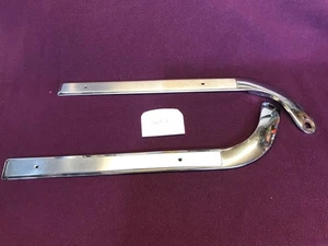 1970 OLDSMOBILE CUTLASS FRONT BENCH SEAT CHROME TRIM USED 1968 -1972 GM A BODY 2 - Picture 1 of 6