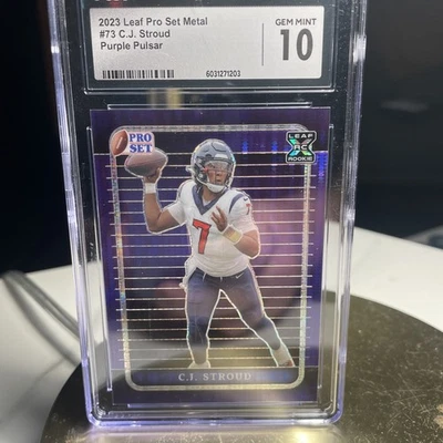 CJ Stroud Rookie /4. Texans. CGC 10 GEM MINT🔥🔥 - Image 1 of 4