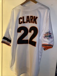 Camiseta Will Clark Cooperstown Mlb Stadium 1989 Serie Mundial Gigantes 2xl EQUIPO NUEVO CON ETIQUETAS - Imagen 1 de 8