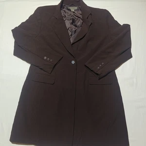 Vintage Y2K John Paul Richard Jacket Button Blazer Brown - Picture 1 of 12