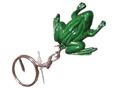 Die Spiegelburg Schlüsselanhänger Frosch Grün Kinder Charmant 4cm - Bild 1 von 3
