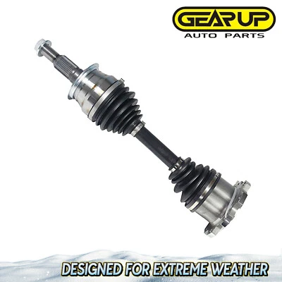 Eje delantero derecho/derecho Xtreme Duty CV para Chevy Silverado 2500 3500 HD Sierra Foto 1 de 4