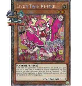 Yugioh! 1x Live☆Twin Ki-sikil RA04-DE035 Platinum Secret Rare 1st Ed NM - Bild 1 von 1