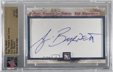 2014 In the Game-Used Past Present & Future Cut Signature 1/1 AJ Burnett Auto