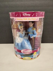 Disney Prinzessin tanzt mit meinem Prinzen Aschenputtel Messing Schlüssel Porzellan Puppen Neu - Bild 1 von 10