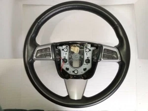 2009 CADILLAC SRX BLACK LEATHER WRAPPED STEERING WHEEL, EBONY - Picture 1 of 10