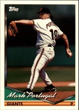 1994 Topps Traded Baseball #22T Mark Portugal San Francisco Giants