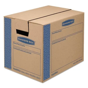 Bankers Box 0062701 SmoothMove Prime Small Moving Boxes, 16l x 12w x 12h, - Picture 1 of 6