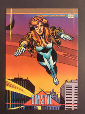 Skybox Trading Card Crystal #92 Marvel Super Heroes 1993 LP