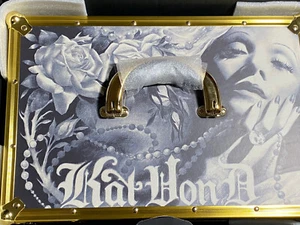 Kat Von D 10th Anniversary Train Case 100% Authentic Brand New *read - Picture 1 of 6