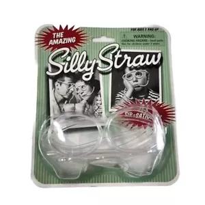Silly Straws Glasses Party Drink Novelty Gag Gift Father's Day NEW Amazing Fun - Picture 1 of 7