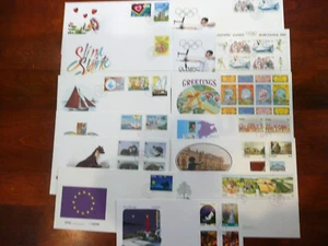 13 IRELAND FIRST DAY COVER LOT 1992 UNADDRESSED CACHET W/INSERTS BUY $9.99 - Picture 1 of 7